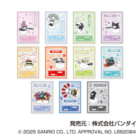 『サンリオキャラクターズ』アクリルスタンドコレクション まねっこーで スパイVer.【BOX】